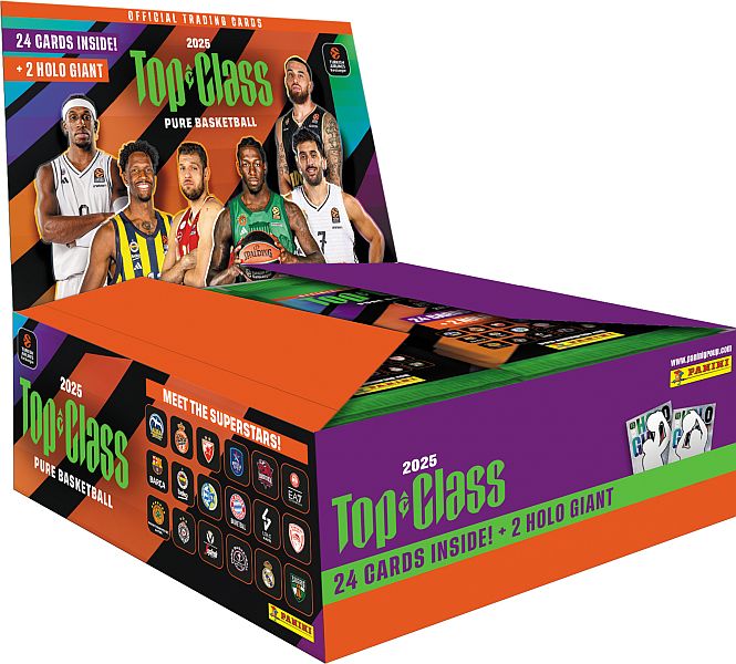 Panini Basketball Top Class: Euroleague 2025 Booster Box