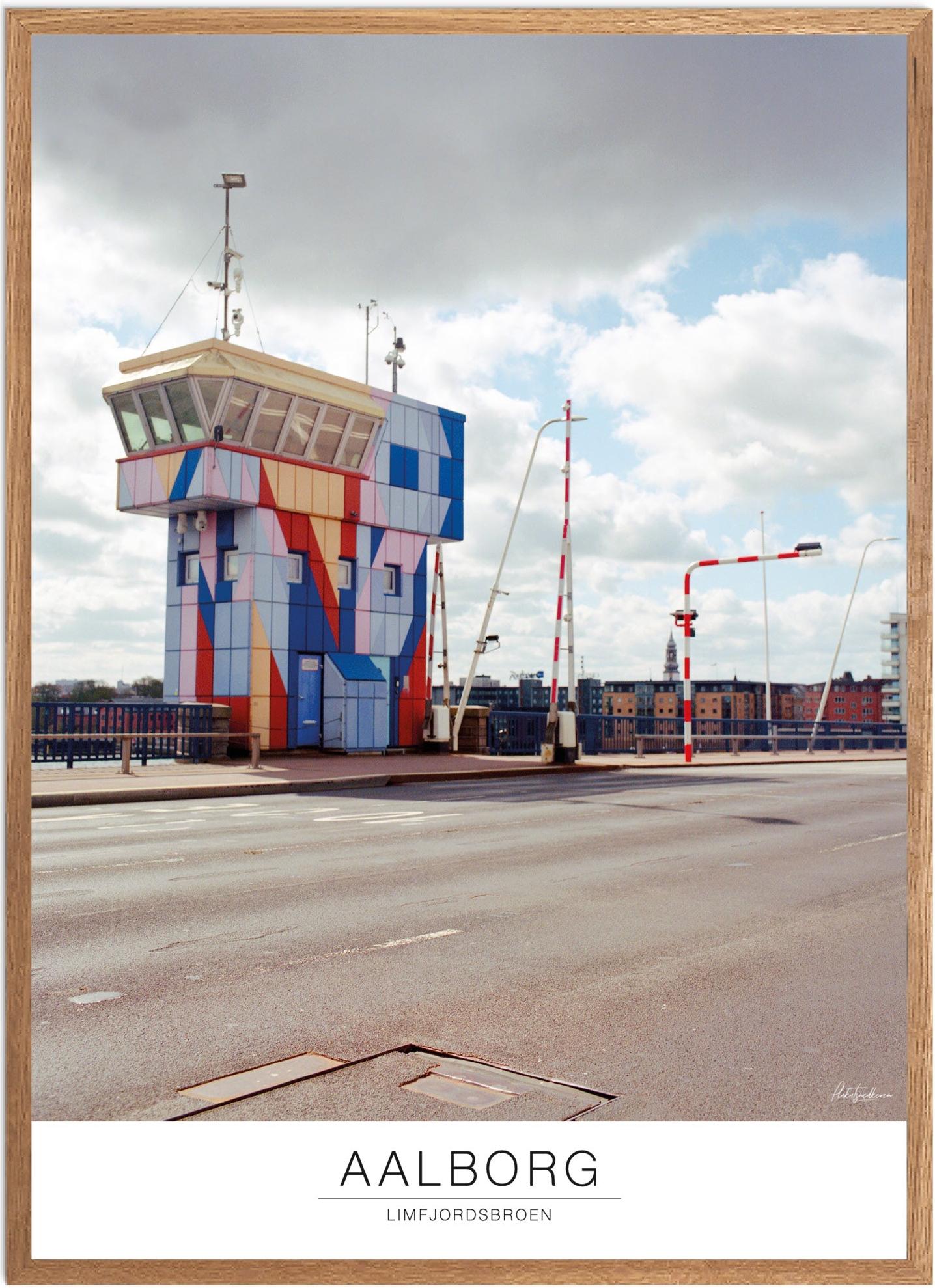 Plakat Limfjordsbroen Naturplakat Nye Plakater Plakat Plakatsnedkeren Analog-plakater