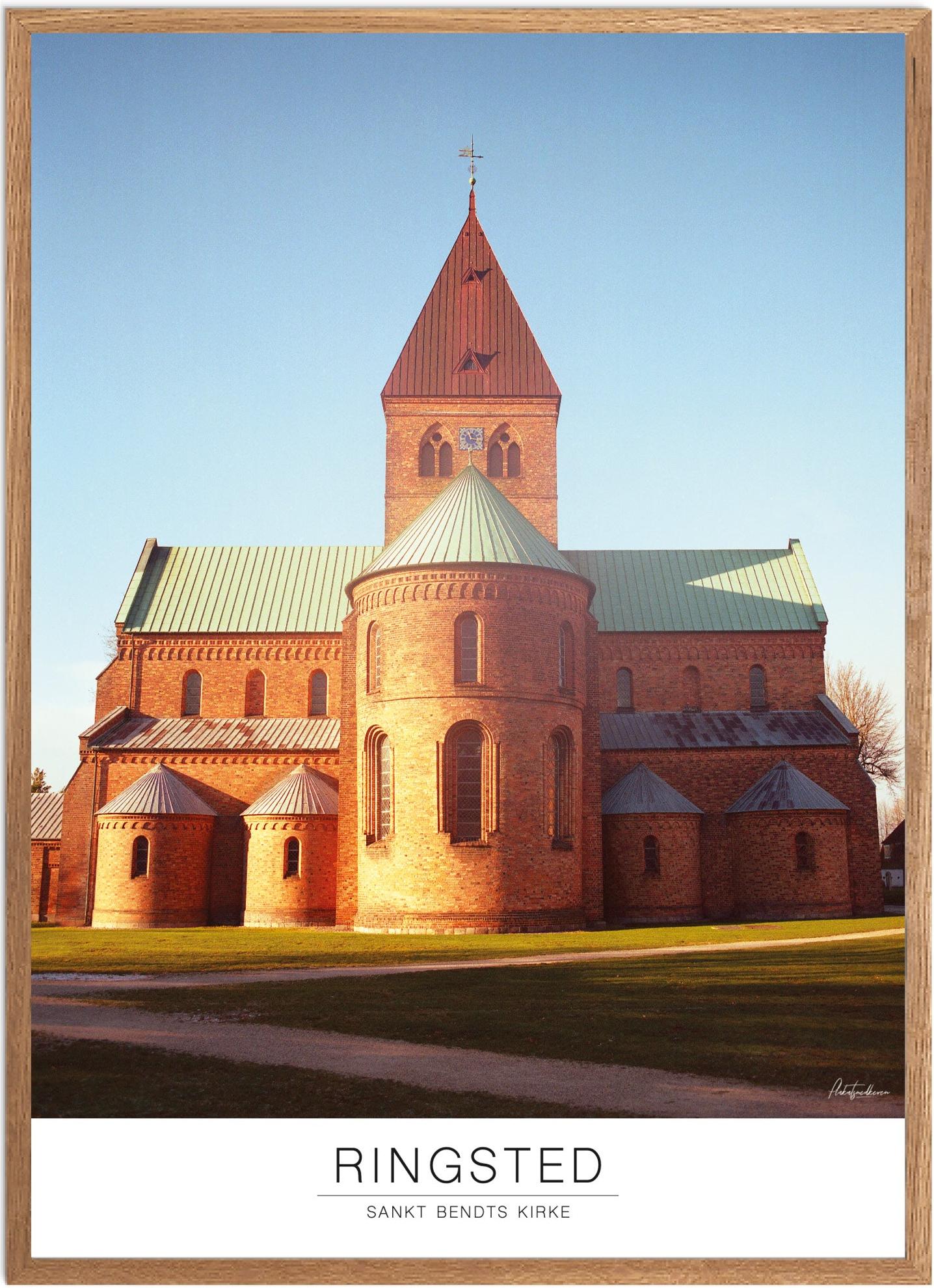 Plakat Sankt Bendts Kirke Naturplakat Recommended Products Seguno Plakat Plakatsnedkeren
