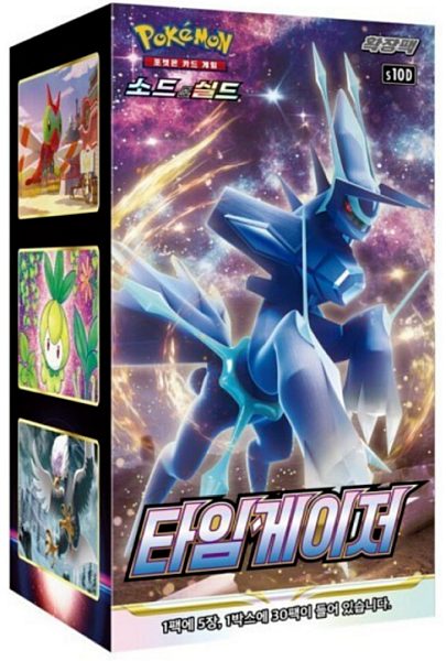 Pokemon Display Booster Box Sword Shield S10d: Time Gazer Koreansk 30 Boosters