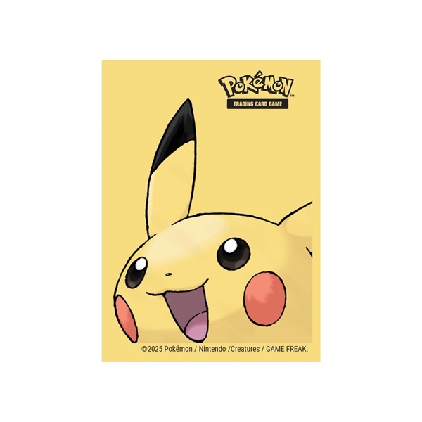 Pokemon Pikachu 2025 Deck Protector 65 Lommer Ultra Pro Sleeves 16539