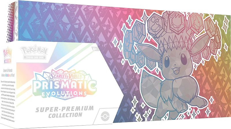 Pokémon Prismatic Evolutions Super Premium Samling