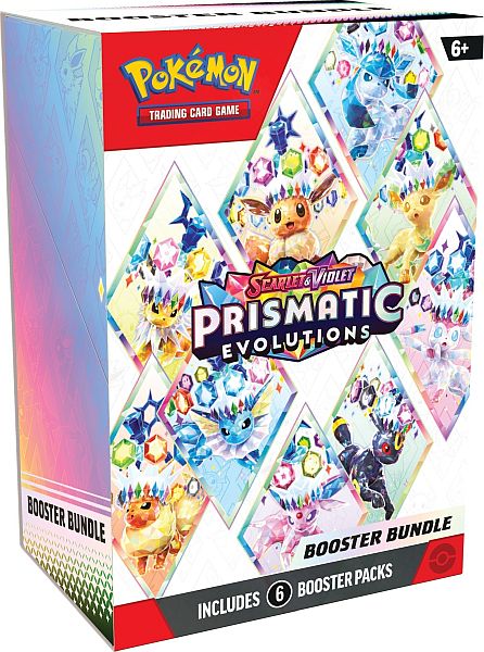 Pokémon Sv08: Prismatic Evolutions Booster Bundle - Tilbud!