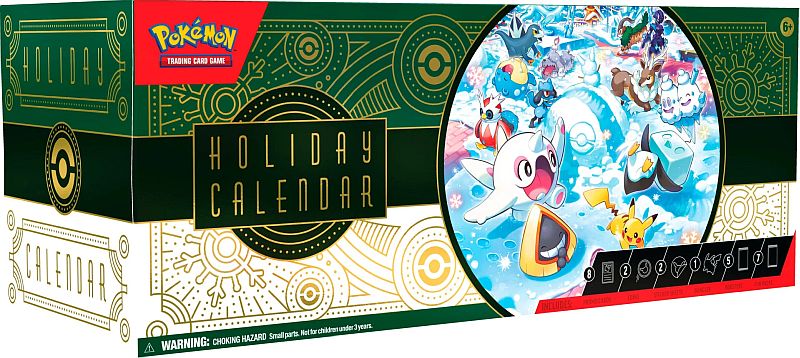 Pokemon Tcg Holiday Calendar 2024 Adventskalender Julekalender