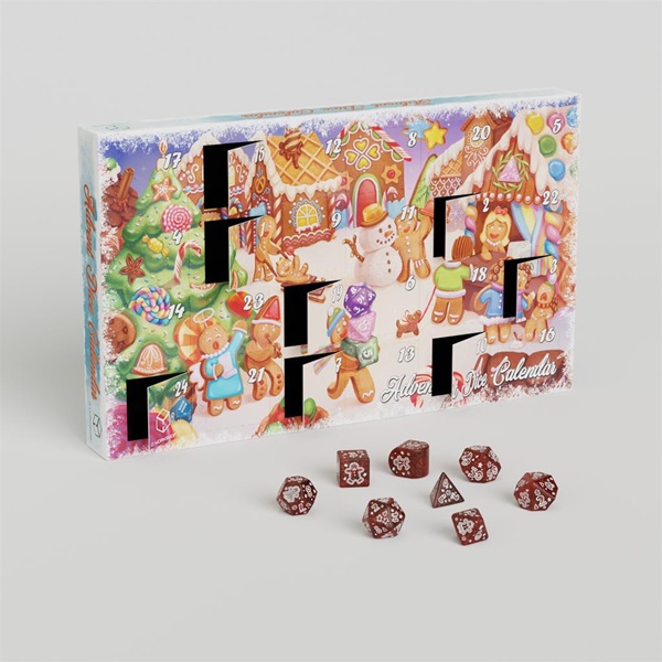 -workshop Mystery Dice Advent Calendar Terningekalender 2024