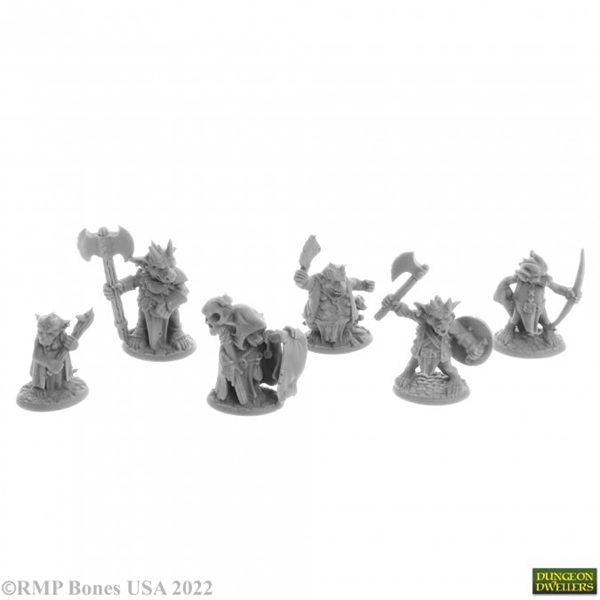Reaper Bones Dungeon Dwellers: Ratpelt Kobold Miniaturer