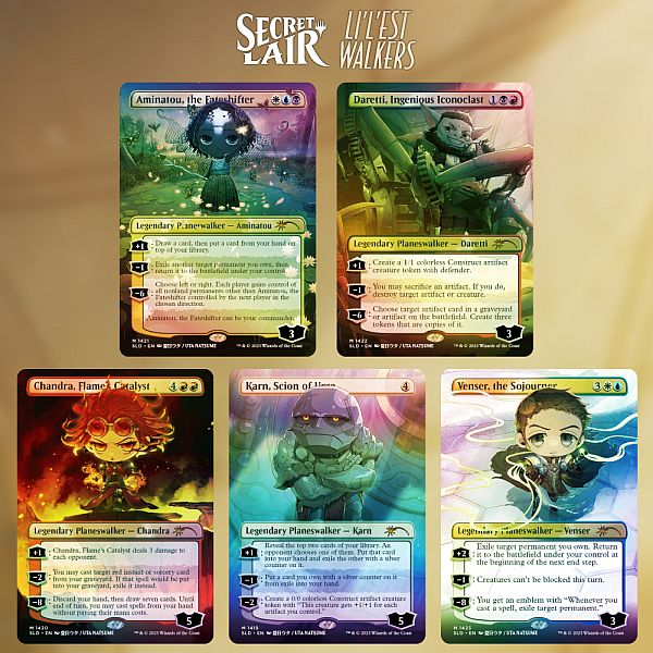 Secret Lair Drop Series 2023 : Hasbro Pulse Exclusive: Li Est Walkers Foil