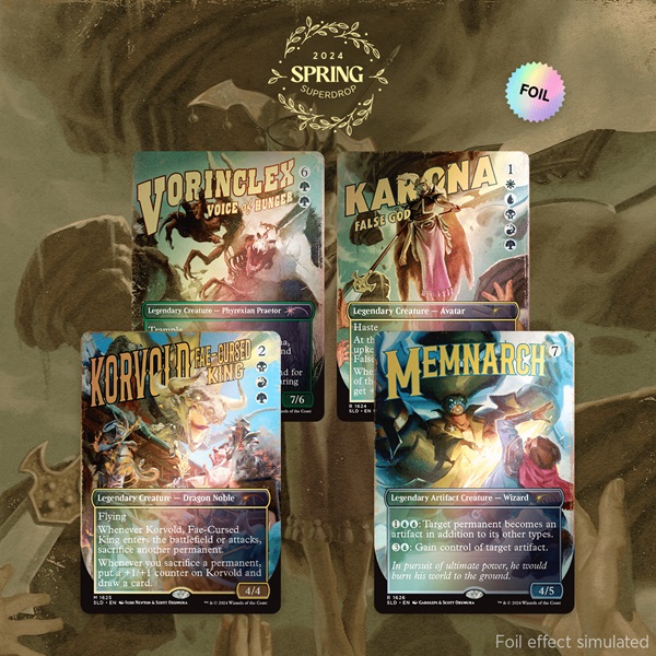 Secret Lair Drop Series 2024 : Spring Superdrop: Outlaw Anthology Vol : Sinister Scoundrels Foil