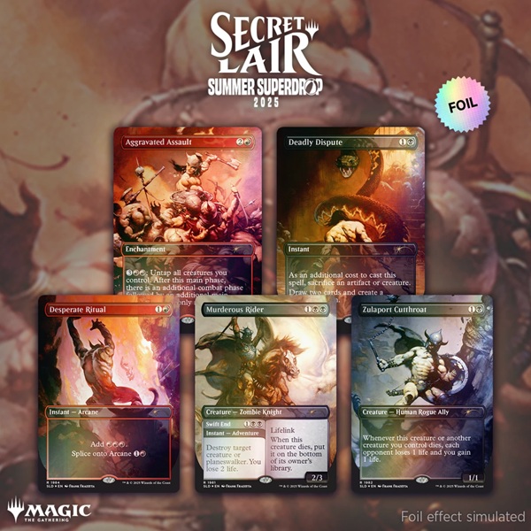 Secret Lair Drop: Sommer Superdrop - Frank Frazetta Kunst Foil
