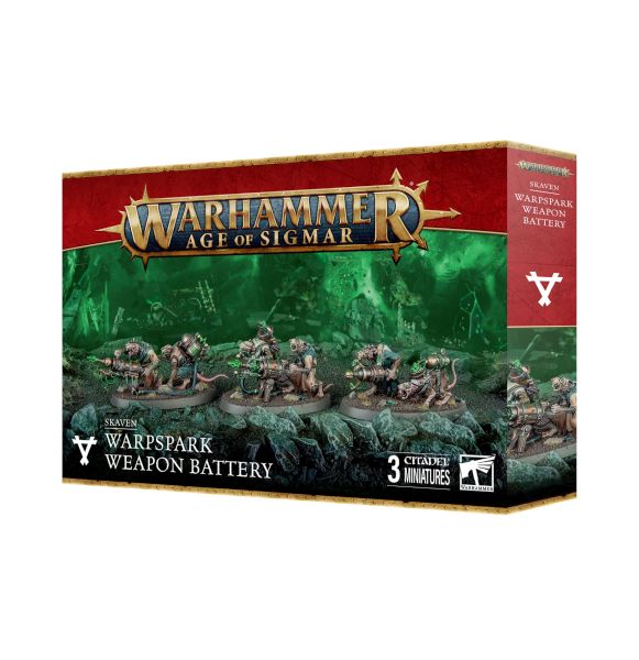 Skaven Warpspark Våbenbatteri - Udsalg 2024