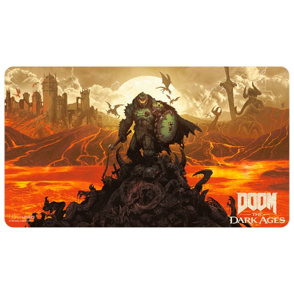 Spillem 195 165 Tte Playmat Doom The Dark Ages: Wrath Ultra Pro 16617