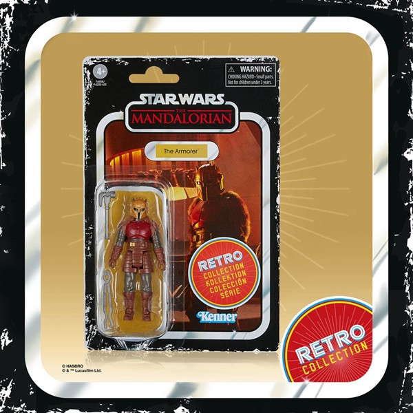 Star Wars The Mandalorian: The Armorer Retro Collection Figure 10cm