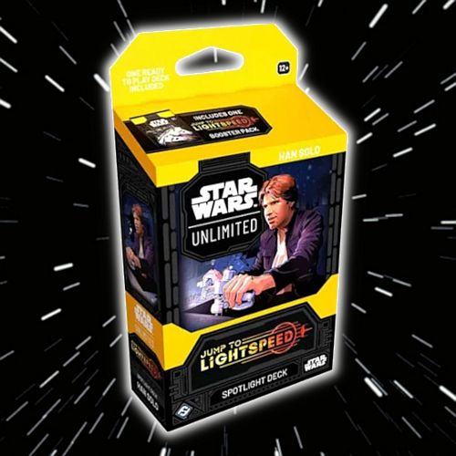 Star Wars: Unlimited Tcg Set : Jump To Lightspeed Spotlight Deck: Han Solo