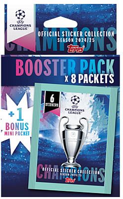 Topps Champions League 2024-2025 Klistermærker - Eco Pack Box