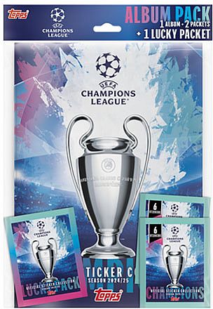 Topps Champions League Fodboldstickers Starter Pack 2024