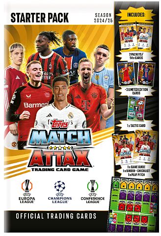 Topps Match Attax 2024/2025: UEFA Champions League Starter Pack