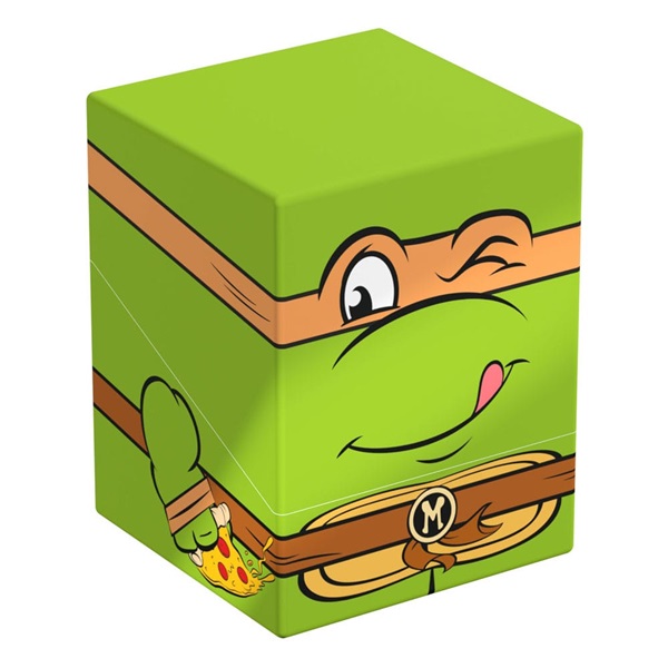 Ultimate Guard Boulder Deck Case Deck Box 100 Standard Size Squaroes: Teenage Mutant Ninja Turtles: Michelangelo