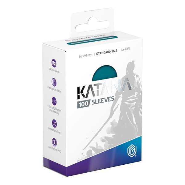 Ultimate Guard Katana Sleeves Kortlommer Standard Size Great Wave 100 Sleeves