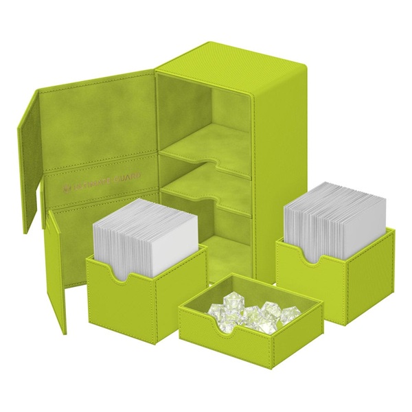 Ultimate Guard Twin Flip'n'Tray Deck Box - Lime 2025 Edition