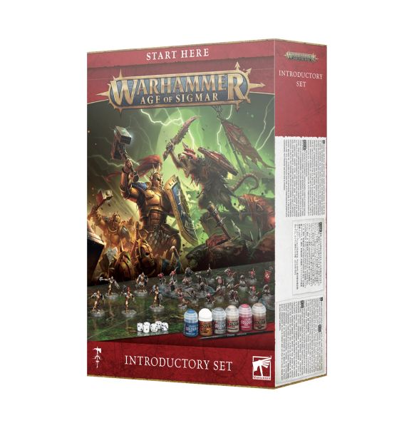 Warhammer: Age Of Sigmar 4th Edition Introductory Set 2024 Starters 195 166 60010299046
