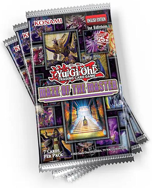 Yu-Gi-Oh Booster Pakke: Maze Of The Master Tilbud!