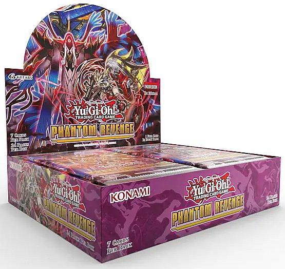 Yu-Gi-Oh Phantom Revenge Booster Display Box med 24 Pakker