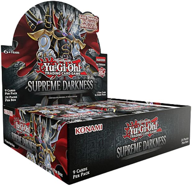 Yu-Gi-Oh Supreme Darkness Booster Display med 24 Pakker