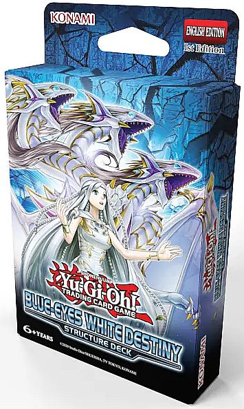 Yu-Gi-Oh! Deck - Blue-Eyes White Destiny 1st Edition Tilbud